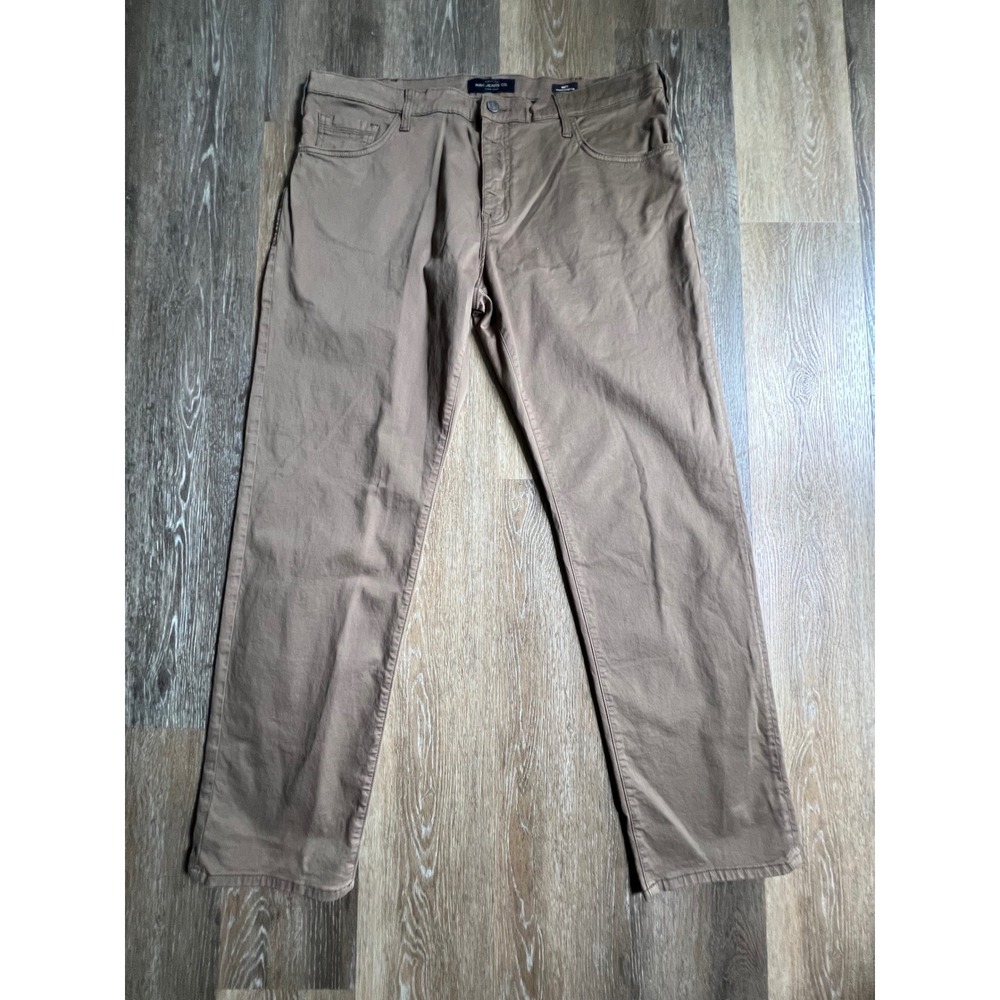 Mavi Matt‎ Relaxed Straight Leg Pants Mens 42/34 Brown Khaki Cotton Stretch 2311